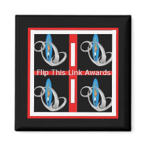Flip This Link AWARD Magnet by GypsyOwl Flip This Link AWARD Magnet