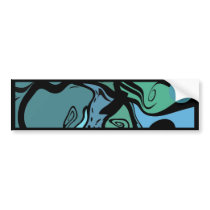 FLIPED BUMPER STICKER