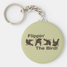 Flipping the Bird Keychains