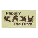 Flipping the Bird Custom Photo Card