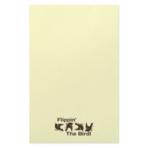 Flipping the Bird Stationery
