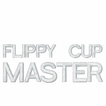 Flippy Cup Master embroidered shirts by Drinking_Shirts Flippy Cup Master embroidered shirts