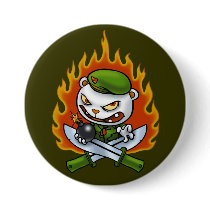 Flippy Flame Tattoo Button