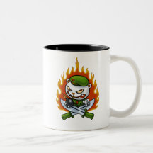 Flippy Flame Tattoo Mug