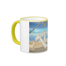 Flirt 1 Mug by debwire Flirt 1 Mug