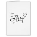 FLIRT cards