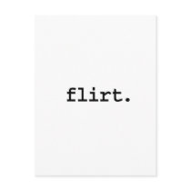 flirt. postcards