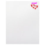 Flirting Kissing Lips Customized Letterhead