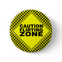 Flirting Zone - Yellow & Black buttons by justdahl Flirting Zone - Yellow & Black buttons