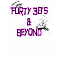 Flirty 30s t-shirts by Eayesh Flirty 30s t-shirts