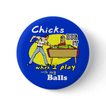 Flirty Billiards buttons
