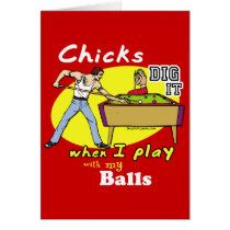 Flirty Billiards cards
