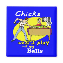 Flirty Billiards magnets