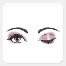 Flirty Eyes Sticker