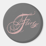 Flirty Girl Fridge Magnets