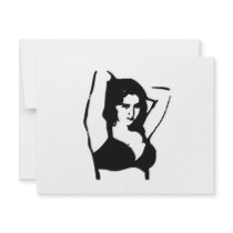 Flirty Girl Invite
