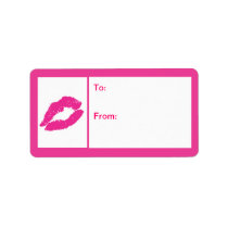 Flirty Kiss labels