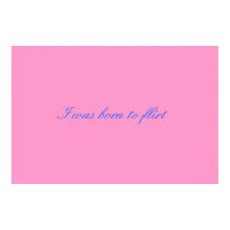 Flirty posters
