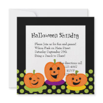 Flirty Pumpkins invitations by candystore Flirty Pumpkins invitations