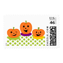 Flirty Pumpkins postage