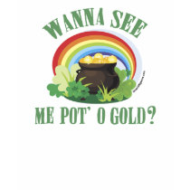 Flirty Saint Patricks Day T-shirt