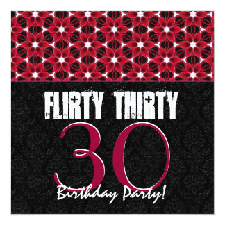 flirty 30 invitations Feeling flirty at thirty celebrate in style with this modern 30th birthday party invitation. flirty 30 invitations Feeling flirty at thirty celebrate in style with this modern 30th birthday party invitation.