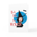 Flirty Wicked Witch Card by halloweentreats Flirty Wicked Witch Card