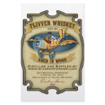 Flivver Whiskey Label Personalized Stationery