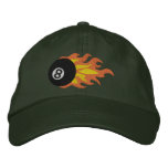 Flming 8-ball embroidered hat
