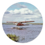 Float Plane on Lake stickers