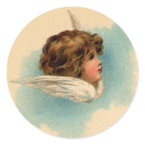 Floating Angel Sticker by dchaddad Floating Angel Sticker