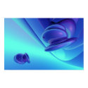Flutuação no nascer do sol - cartaz 3D abstrato posters by eonworks Flutuação no nascer do sol - cartaz 3D abstrato posters