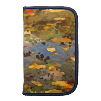Floating Autumn Leaves Abstract Organizers