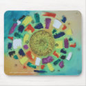 Floating Blanaced Chakra mousepads by yayayittle Floating Blanaced Chakra mousepads