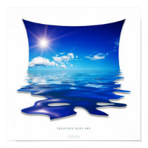 floating blue sky posters by visionaryplaces floating blue sky posters