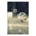 Floating Bubbles Stationery Paper