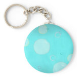 Floating circles and bubbles keychain keychains