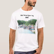 Floating down the Guadalupe t-shirts