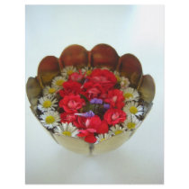 Floating Flower Arrangement Personalized Flyer