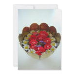 Floating Flower Arrangement Custom Invitations