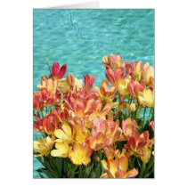 Floating Flowers cards