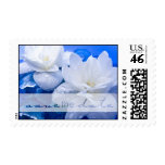 Floating Flowers Save the Date postage