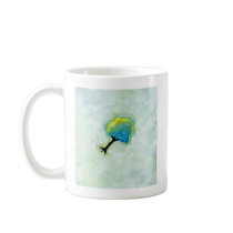 Floating flying tree fun minimalist modern art mugs