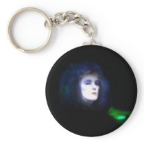 Floating Ghost Head Key Chain keychains