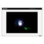 Floating "Haunted" Head Laptop Skin