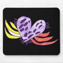 Floating Heart mousepads