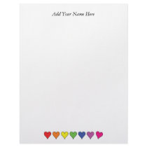 Floating Hearts - Letterhead