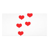 floating hearts photo cards by Topmotives floating hearts photo cards