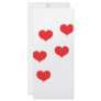 floating hearts full color rack card