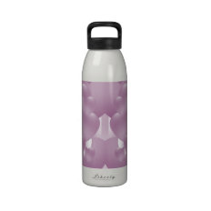 Floating Hearts Reusable Water Bottle